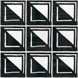 Керамогранит EQUIPE CAPRICE DECO Patchwork B&W (16 видов паттерна)