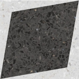 Керамогранит WOW DROPS Natural Drops Rhombus Decor Graphite